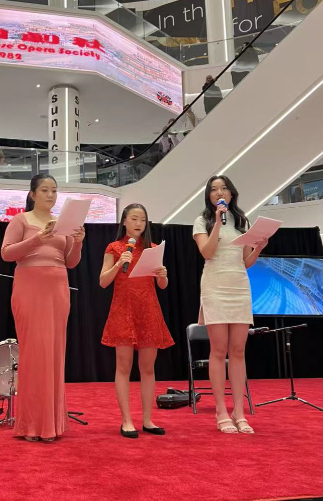 A wonderful Chinese nationalism performance at the American Dream, a large commercial shopping and leisure center in NSW.